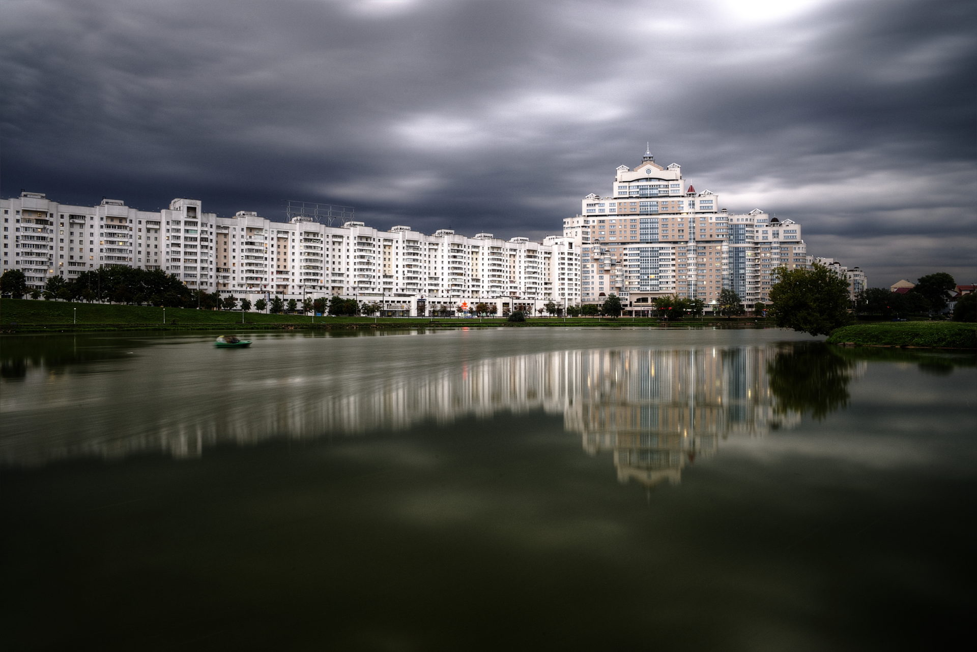 Minsk - the capital.