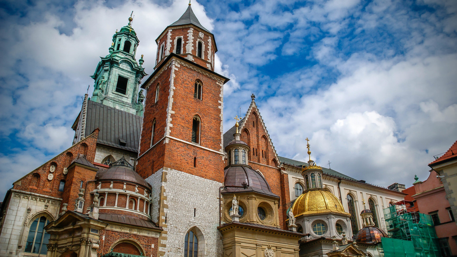 Wawelkatedralen i Krakow, Polen.