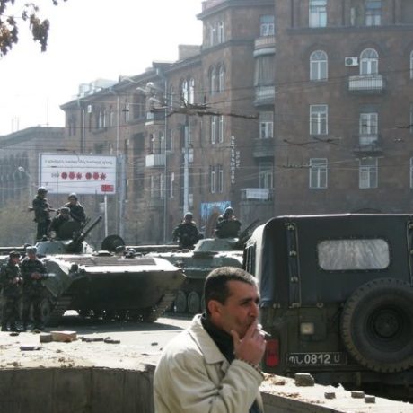 Unntakstilstand under protestene i Armenia i 2008.